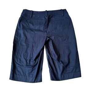 TALBOTS Perfect Shorts 13 inch; size 4;  Navy Blue; Classic Styling